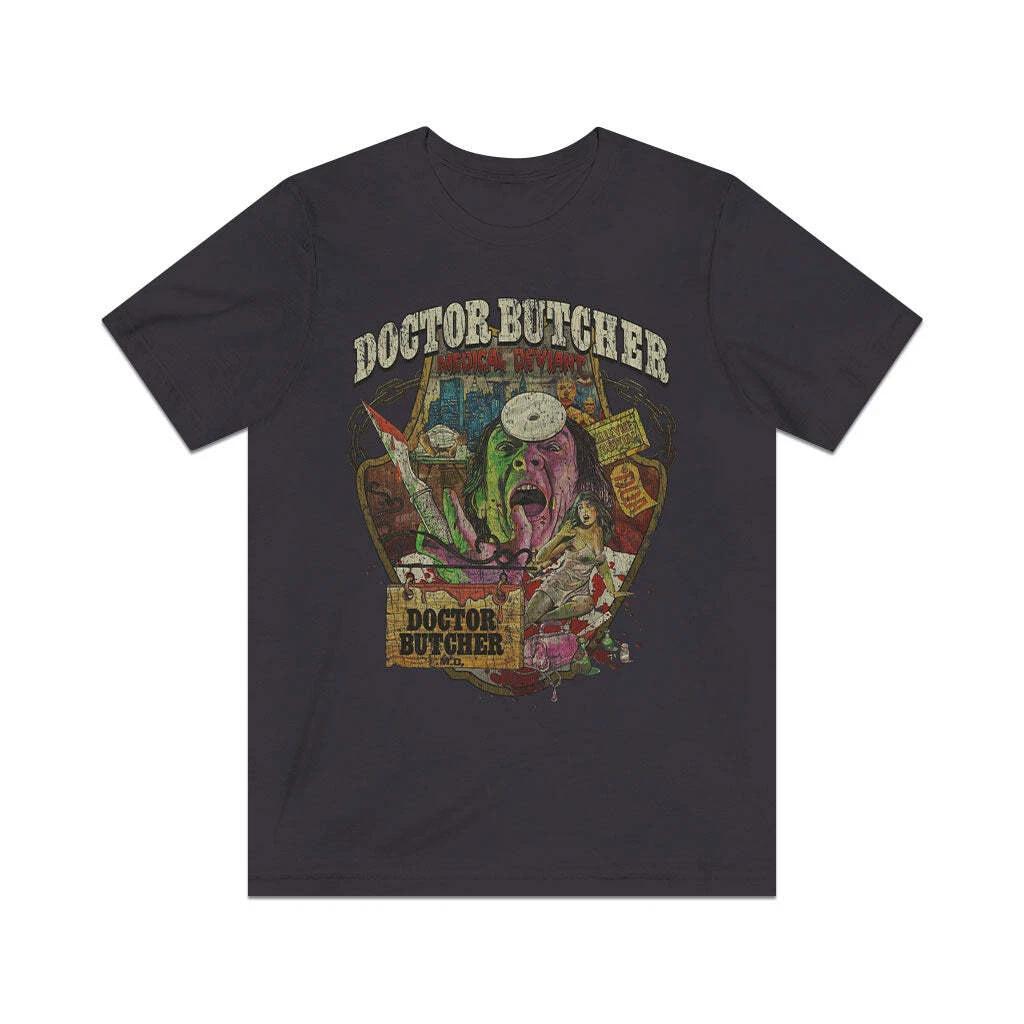 Doctor Butcher M.D. 1982 Vintage Men s T shirt 3XL