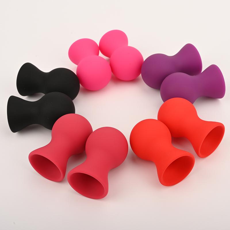 BDSM Silicone Nipple Sucker Sucking Suck Suction Vagina Clitoris Cupping SM Sex Toys for Couples,