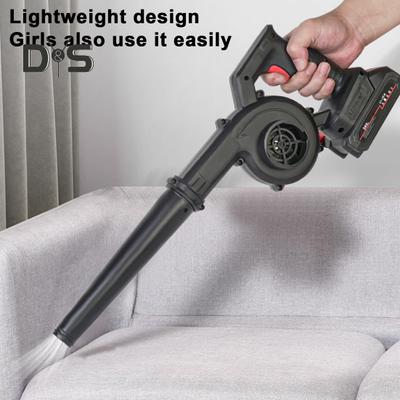 Cordless Leaf Blower Copper Motor Portable Electric Leaf Blower High Power Outdoor Garden Yard Patio Cleaning Lawn Care Handheld Leaves Blowing