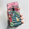 Per Sony Xperia XZ2 Premium SOV38 H8166 H8116 Custodia per Telefono Estetica Moda Gatto Carino Cartone Animato Nero Tocco Morbido Posteriore Cover in Silicone