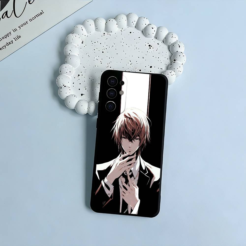 

D-Death -Note Light Yagami -L Phone Case For Samsung S25,S24,S21,S22,S23,S30,Ultra,S20,Plus,Fe,Lite,Black Soft Silicone Samsung S26ULTRA