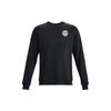 Erkek Siyah Bisiklet Yaka Orta Kalıp Normal Sweatshirt 1373837-001