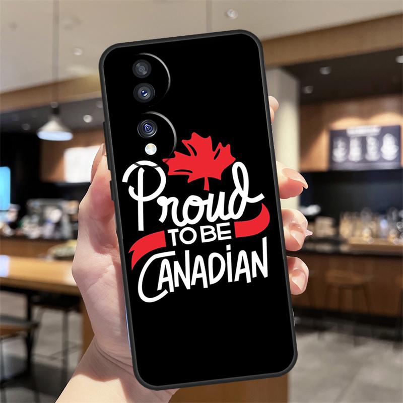 Canada Canadian Flag Case For Honor Magic 8 6 7 Pro Honor Win RT X8b X8c X9a X9b X9c X9d 70 90 200 400 Lite Cover