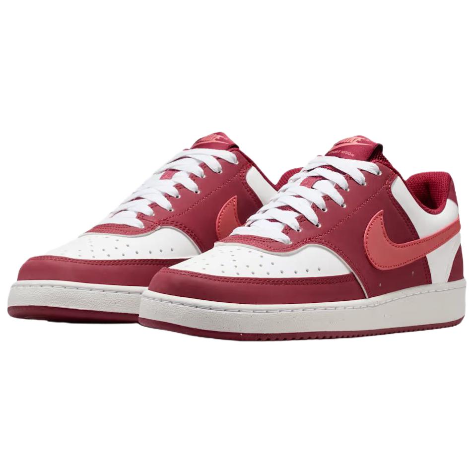 Nike Court Vision Low Team Red White Adobe Women Sneakers IM1652-601