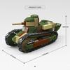 Seconda Guerra Mondiale Militare Tedesco Unione Sovietica Carro Armato Mini Action Figures Set di Blocchi da Costruzione 4 Cannone d'Assalto Veicolo Corazzato Mattoncini dell'Esercito Giocattoli per Adulti