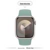 Kompatibles Silikonarmband für Apple Watch Series 8, 9, 10 und 11 - Neues Standardmodell für Mädchen (S)