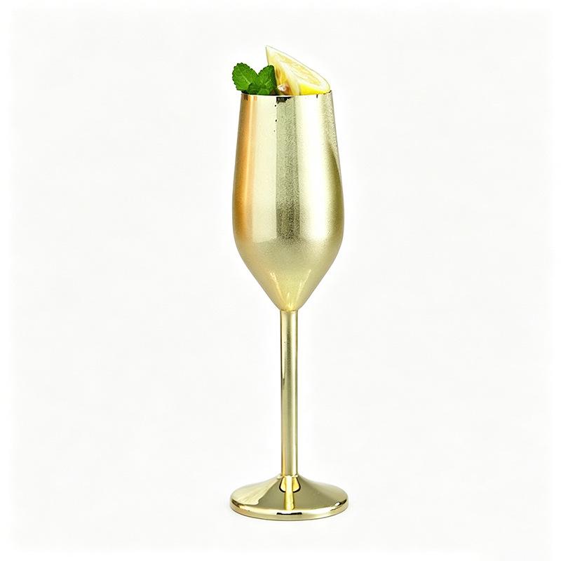 304 Stainless Steel Stemmed Wine and Cocktail Glass