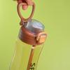 Bounce Lid Sports Water Bottle with Straw Large Capacity Sports Kettle  Primary School Students