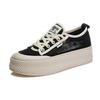 Thick-soled Fisherman Shoes Women's 2025 New Women's Shoes Summer Casual Single Shoes Versatile Thick-soled Mesh Breathable White Shoes Women