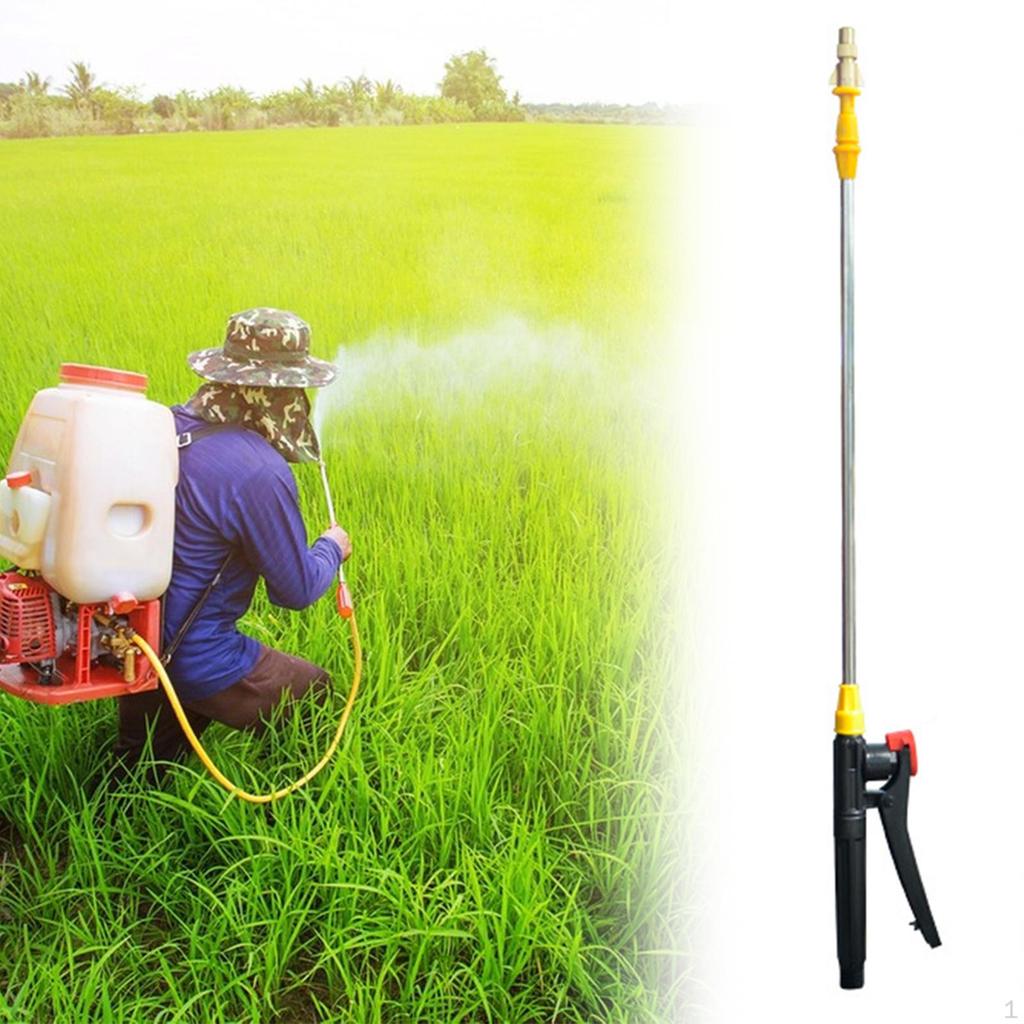 Agricultural Sprayer High Pressure Nozzle Ergonomic Efficient Multifunctional Spraying Extension Rod