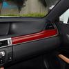 Real Soft Carbon Fiber Sticker For Lexus GS F 2012 2013 2014 2015 2016 2017 2018  LHD RHD Car Co-pilot Center Console Panel