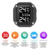 M5 Motocyklový TPMS Bezdrátový Motocyklový Motocyklový Systém Monitorování Tlaku v Pneumatikách s 2 Externími Senzory 5 Metod Alarmu