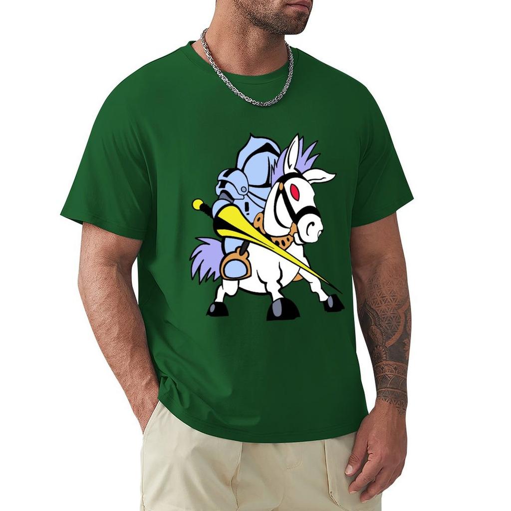 Ojo White Knights T-Shirt Graphic Tee Shirt Graphics Mens Graphic T-Shirts Big And Tall