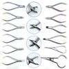 18Pcs Orthodontic Pliers Set - Tungsten Carbide TC Forceps for Bracket Positioning, Wire Bending & Ligature, Dental Surgical Ins