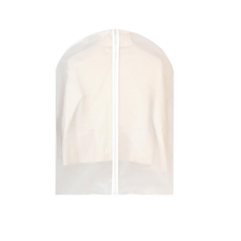 1 Piece PEVA Transparent Hanging Clothes Dust Cover Household Coat Suit Dust Cover Wardrobe Clothing Dust-proof Organizer Bag