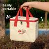 Cartoon Cute Lunch Bag With Large Capacity Style For Students And Office Use