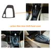 For Old 3 Series E90 E92 Carbon Fiber Car Interior Decal Gear Shift Panel Sticker