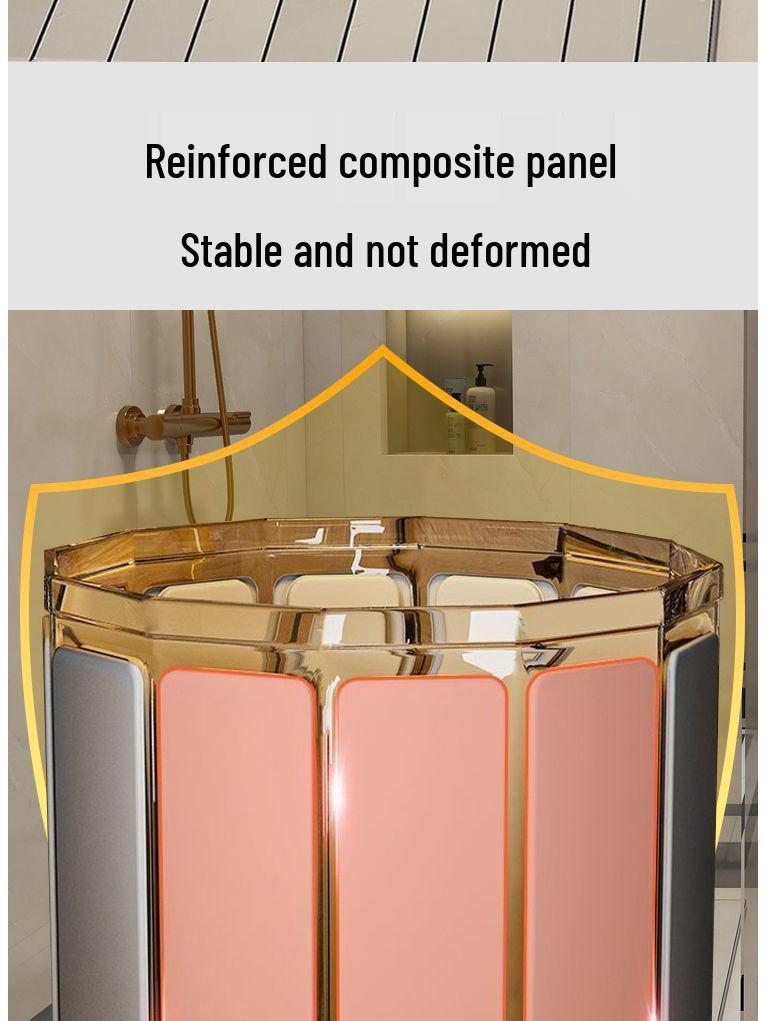 Foldable Thickened Adult & Baby Bathtub for Bathing and Swimming, Home Use, Full Body Spa.