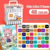 Double-Ended Marker Pen Set: Alcohol-Based Watercolor Pens for Children's Art and Graffiti