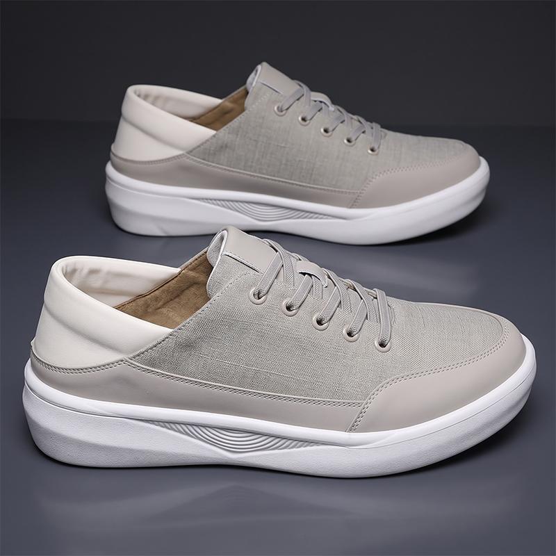 Men's high-quality casual shoes Four seasons breathable lightweight soft-sole non-slip comfort outdoor youth sports board shoes