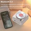 Retro Vinyl Record Design Bluetooth Speaker Mini Vintage Surround Sound Music Box Wireless Handsfree Call MP3 Player Support TF
