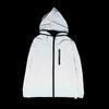 Men's High-Visibility Reflective Cycling Vest - Bright Silver Fluorescent Outerwear, Plus Size Available