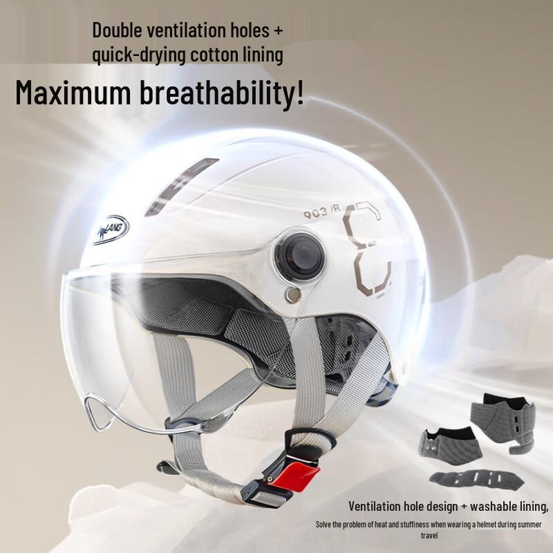 Lishi Unisex Electric Scooter Half Helmet