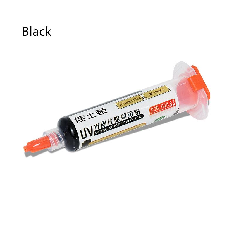 Cerneală de pastă de mască de lipit cu întărire UV de 10cc pentru placa de circuite PCB BGA izolatoare Protejează pastă de lipit Flux ulei