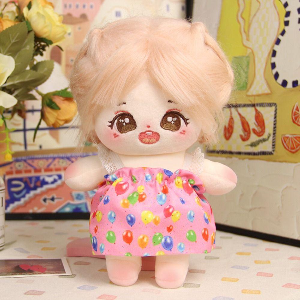 Pajama 20CM Doll Sling Dress Lolita Cotton Doll Dress  Kids Girls Toys