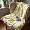 Cute Red Spotted Mushroom Floral Anime Cartoon Flannel Blanket Soft Warm Throw for Bedroom Sofa Car Kids Holiday Gift