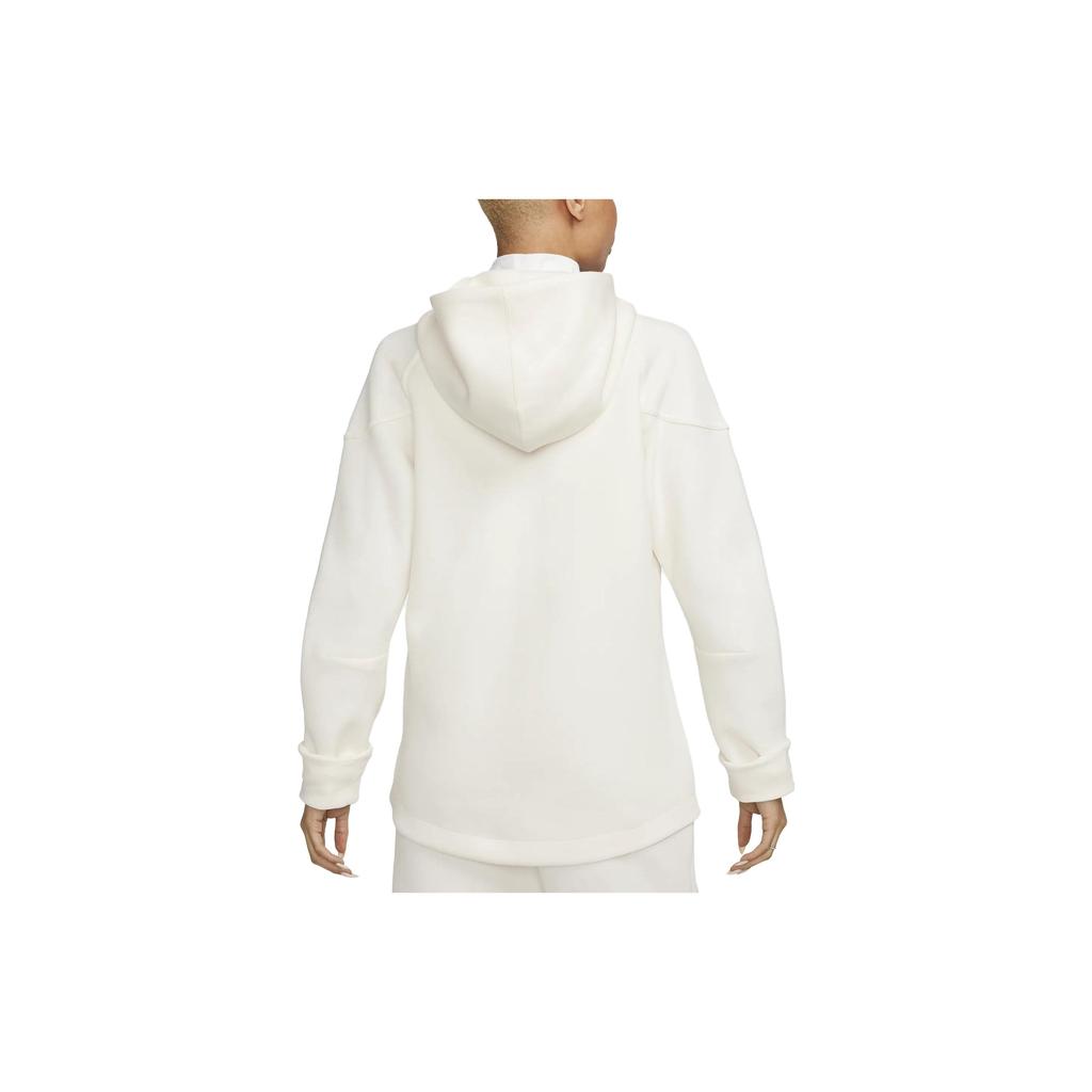 Nike Sportswear Women's Tech Fleece Windrunner Full Zip Hoodie Pale Ivory/Black FB8338-110