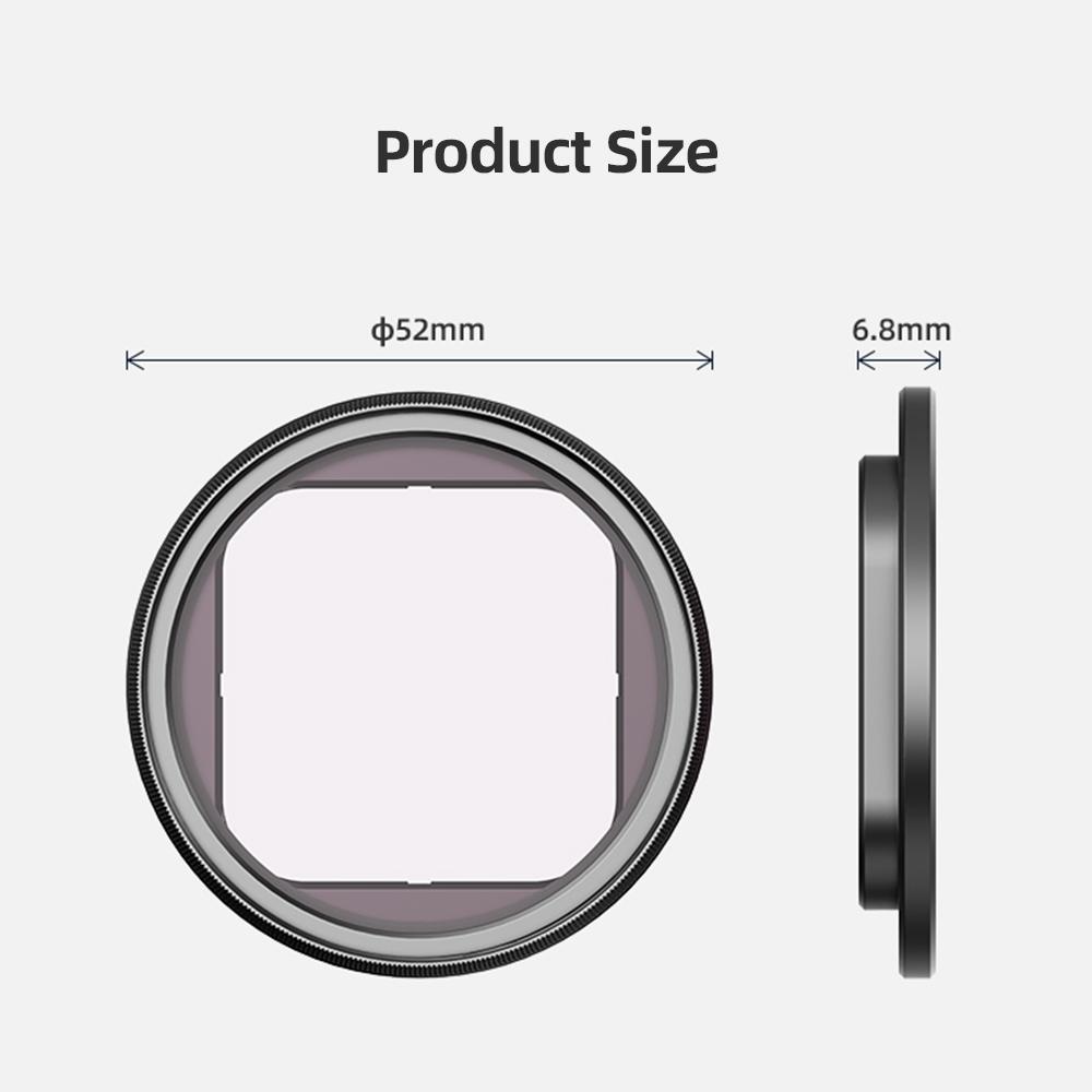 Filter Holder Metal Filter Bracket Protective Frame Replacement for Insta360 Ace  Ace Pro Accessories Compatible with