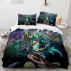 3D Print Genshin Impact Anime Game Bedding Set Double Twin King Duvet Cover Comforter Pillowcase Boys Girls Adults Bedroom