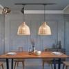 Zen Bamboo Rattan Pendant Lamp for Tea Rooms and Restaurants