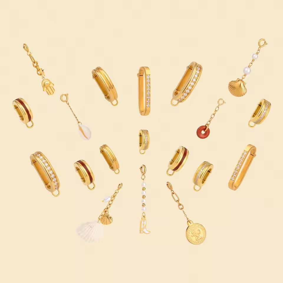 Yori DIY Stainless Steel Bikini Pendant Connector Buckle for Women Non Tarnish Arrivals Fashion Jewelry Accessories