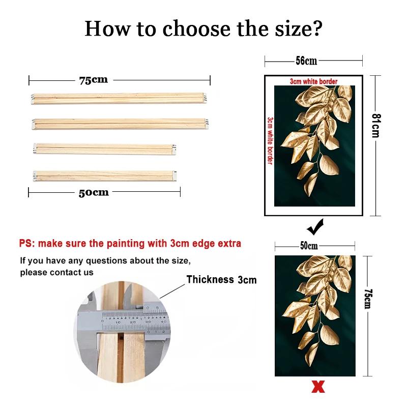 DIY Wooden Frame 30x45cm 40x80cm 50x100cm Decorative Painting Frame Poster Photo Frame Modern Home Decor Wall Picture Frame