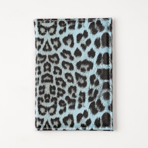 Leopard Print PU Leather Passport Holder Case Travel Luggage Tags Pasport Protective Cover Travel Accessories for Women Men