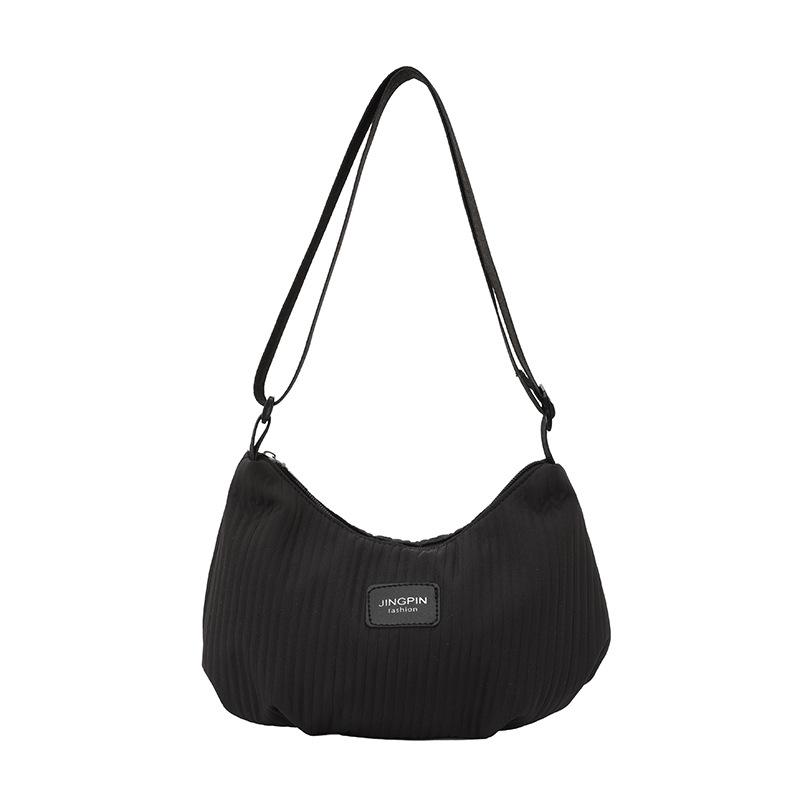 Large-capacity Spring and Summer Simple Shoulder Bag with Side Pocket for Carrying On The Shoulder or Across The Body Casually