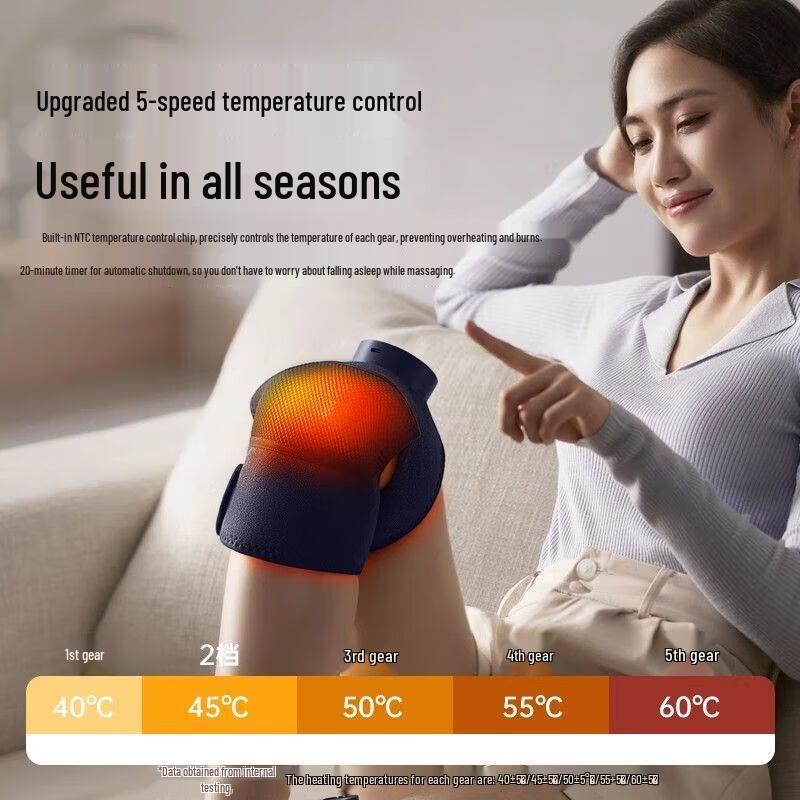 Philips PPM3104L Heated Vibration Knee Massager (Pair) CN Plug (adapter Included)