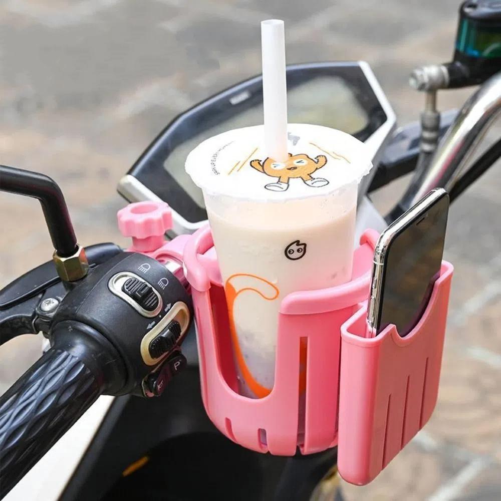 2-in-1 Water Cup Holder Baby Pram Mobile Phone Holder Milk Bottle Rack Stroller Accessories