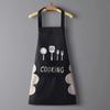 Waterproof Oil-Proof Kitchen Apron With Hand Towel, Stylish Couple Design Home Cooking Baking