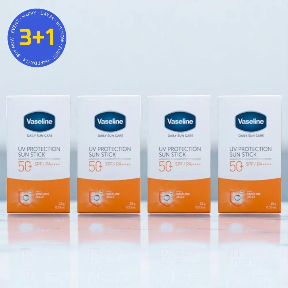 Vaseline Sun Stick Protection Sun Stick SPF50+ 15g 4 Pieces