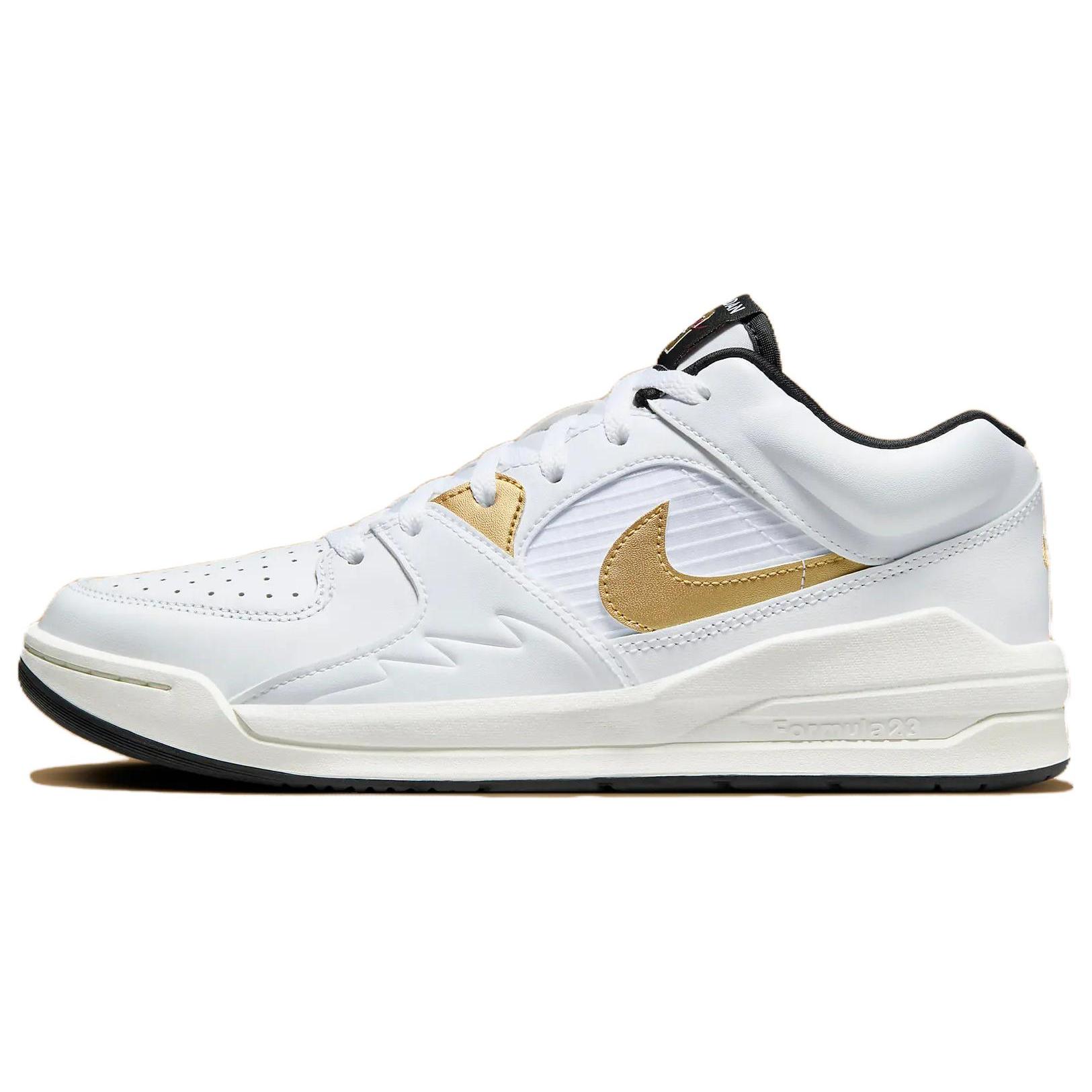 

new JORDAN Stadium 90 White Metallic Gold 42