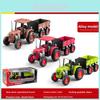 Classic Farm Tractor Model With Inertia Control For Kids Collectors