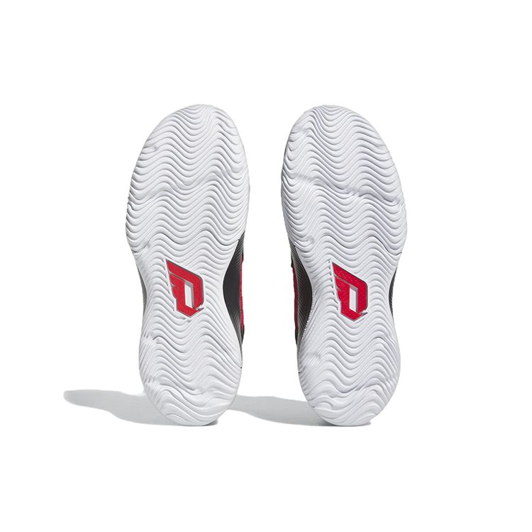 Adidas Dame Certified EXTPLY 2.0 Trail Blazers Auswärts Unisex Sneaker Schwarz Better-Scarlet Cloud-White HR0728