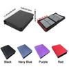 PU Toploader Binder 112 Toploaders Double Sided Pockets Toploader Album Large Capacity Dustproof Game Card Collector Game Cards