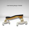 Violin Shoulder Rest for 1/2-4/4 Size, Collapsible and Height Adjustable Feet