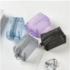 Mesh Storage Pouch Bag for Coin Earphone Cable Charger Cable,Small Zipper Makeup Cosmetics Organizer Bag for Lipstick Travel
