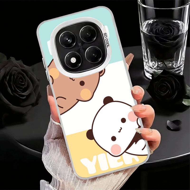 

Bubu Dudu Мультяшный Милый Мягкий Чехол для Телефона для Samsung Galaxy S24 S25 FE S26 Edge S23 Ultra S22 Plus S21 + Ударопрочный Чехол Задняя Сторона Redmi Note15ProPlus