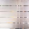 1 Roll 1/7 Stripe Window Film Vinyl Opaque Window Film Privacy Protection Glass Sticker Color Window Film Home Decoration